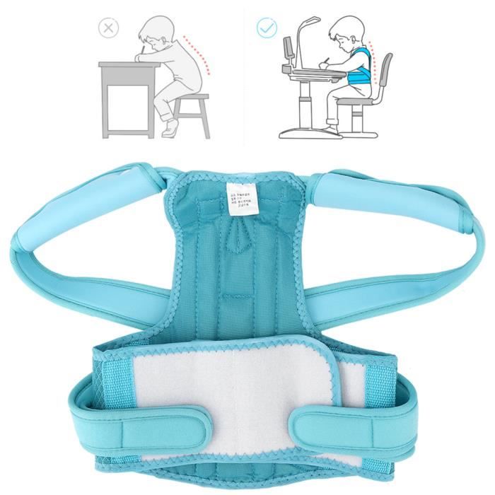 Ceinture De Soutien Du Dos De La Colonne Vertebrale Du Correcteur De Posture Pour Bossu Enfant Xl Yin Cdiscount Sport