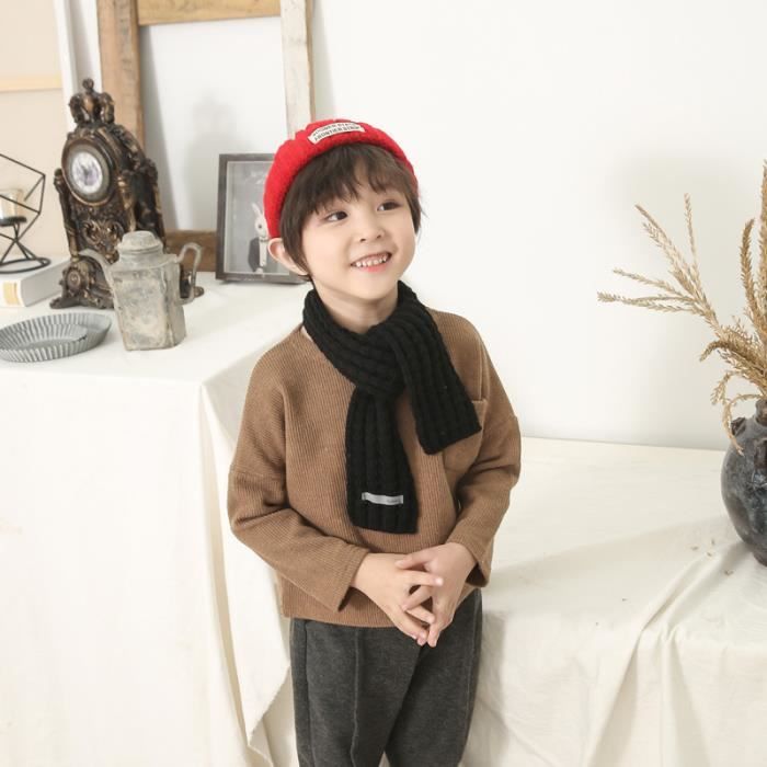 Echarpes Pour Enfants Automne Et Hiver Bebe Coreen Version Bavoir Mignon Cdiscount Pret A Porter