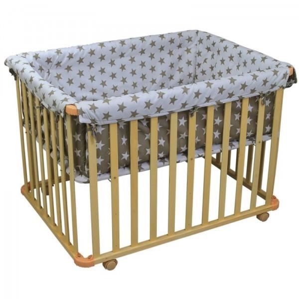 Parc Pour Bebe Rectangulaire A Hauteur Reglable Cdiscount Puericulture Eveil Bebe