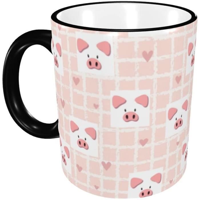 Tasse à Café Cochon En Verre | Le Pett Fermer | Glass Coffee Mugs
