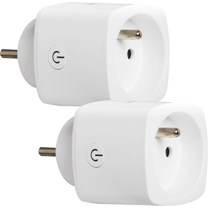 DOOWIFI DWF0101FR2 Lot 2 Prises compact Wifi et Bluetooth 230V16A