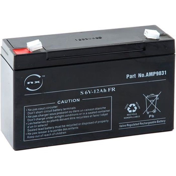 NX - Batterie plomb AGM S 12V-4.5Ah FR 12V 4.5Ah T1 - Unité(s
