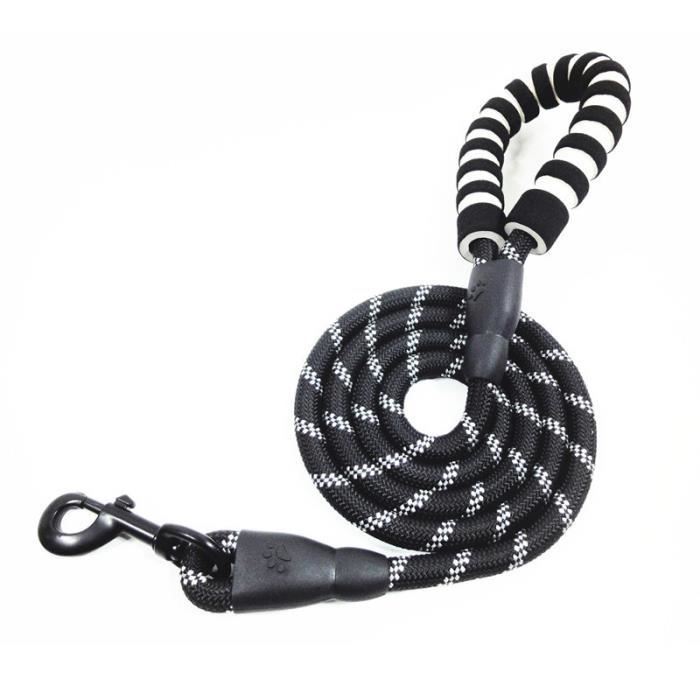 Meilleurs prix pour Laisse pour Chien - ZGEER - 1.5M - Nylon - Double Poignée - Réfléchissante