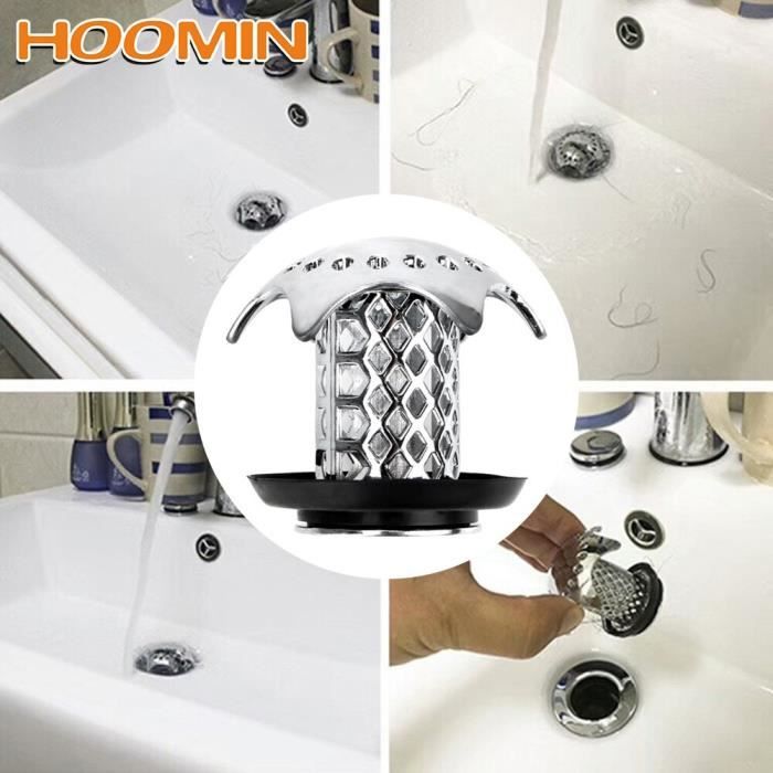 Bonnet De Vidange De Douche Kohler K-9132-CP - Rond, Poli Chrome - Avec Rayures (Neuf Défectueux)