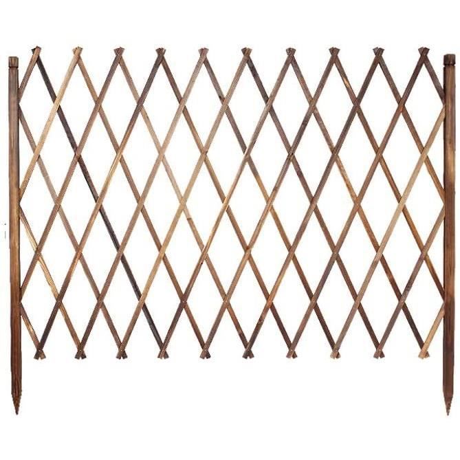 Aojing Picket Bois Trellis Expansion, Jardin en Bois Massif Usine