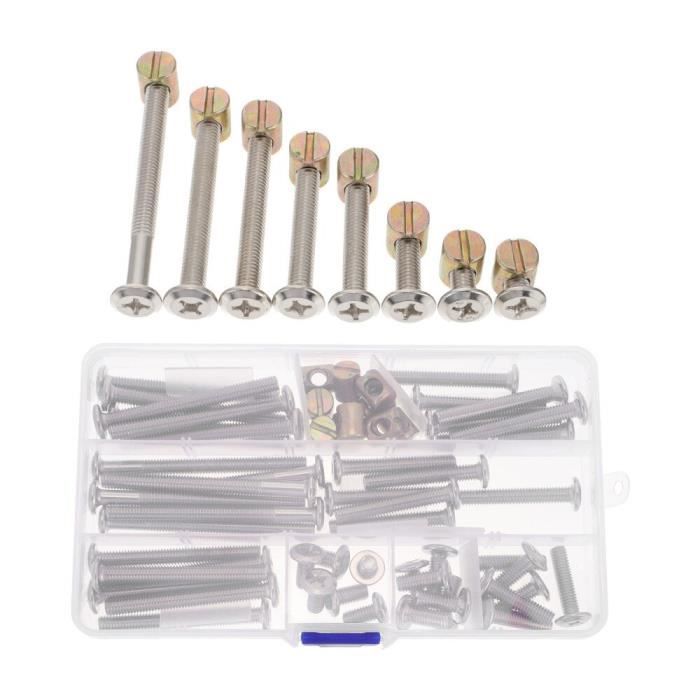 Kit De Vis De Lit Pour Bebe 1 Ensemble De Vis De Lit Pour Bebe Robuste Objet Decoratif Ctbs7350 Cdiscount Maison