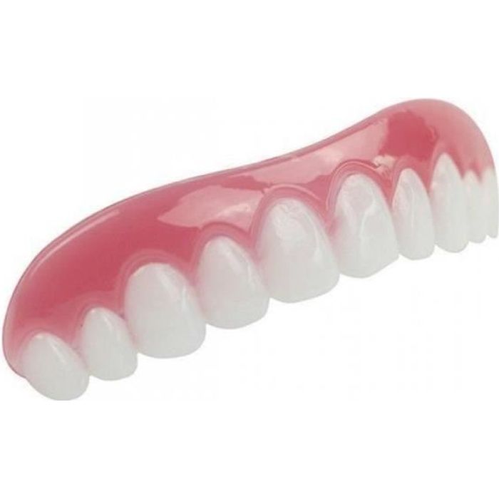 Fausses dents en Silicone, couverture supérieure et inférieure, facettes  dentaires, dentier, dentier, dentier, blanchir - AliExpress