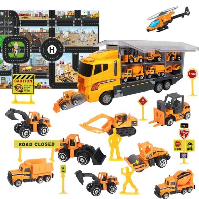 Ensemble de jouets de véhicule de Construction pour enfants