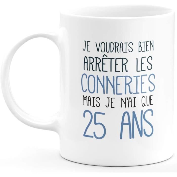 Idée Cadeau 25 Ans Homme Femme Cadeau Anniversaire 25 Ans Ans Idée