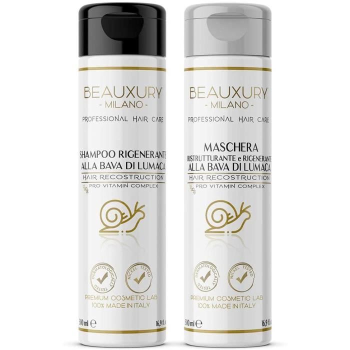 Shampooing + Masque bio 500 ML Traitement de Restructuration 