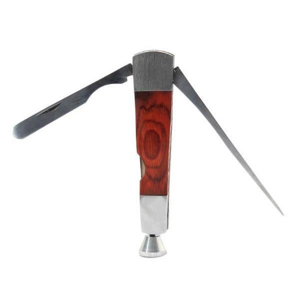 Lot De 4 Alésoirs Pour Pipe à Tabac - Grattoir Et Accessoires De Nettoyage En Acier Inoxydable - Outils Pour Entretien Pipe - 10