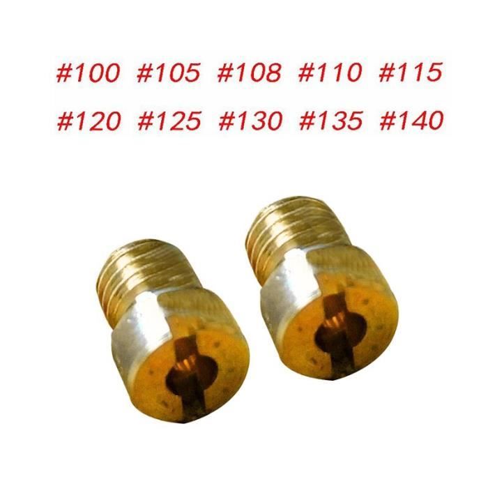 Buse Injecteur Gaz M7 X 1,0 – Filetage 9 Mm – Orifice 0,75 Mm – Pièce De Rechange Précise