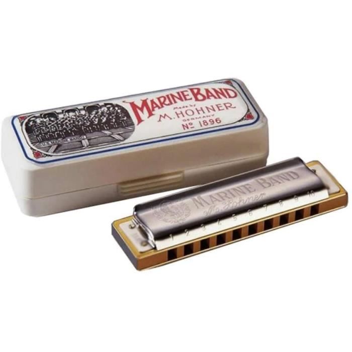 Instruments à vent Hohner M1896116X Harmonica Marine Band Classic SiB