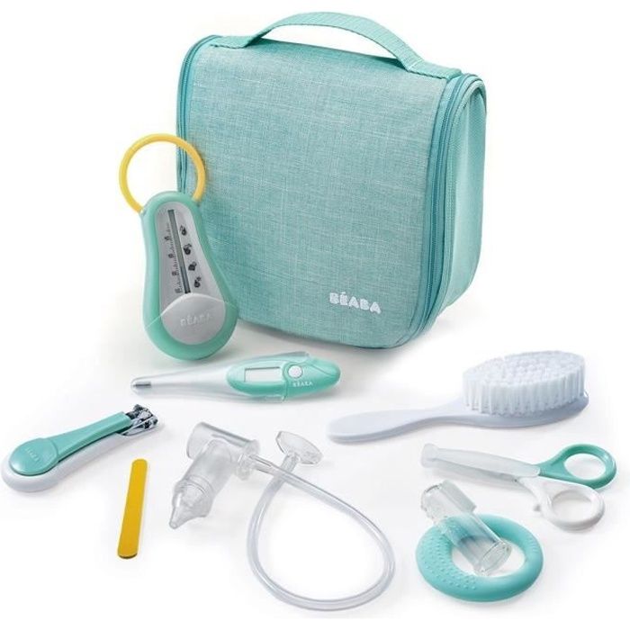 Beaba Trousse De Toilette Nomade Bebe 9 Accessoires Inclus Menthe Cdiscount Puericulture Eveil Bebe