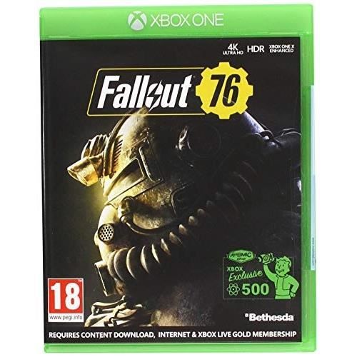 Jeu vidéo Bethesda Fallout 76 Xbox One Inclut 500 atomes Aventure