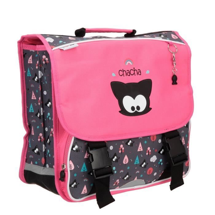 CHA CHA Cartable Scolaire 2 Compartiments 6 11 Ans Classe cha-cha-cartable-scolaire-2-compartiments-6-11-ans-classe