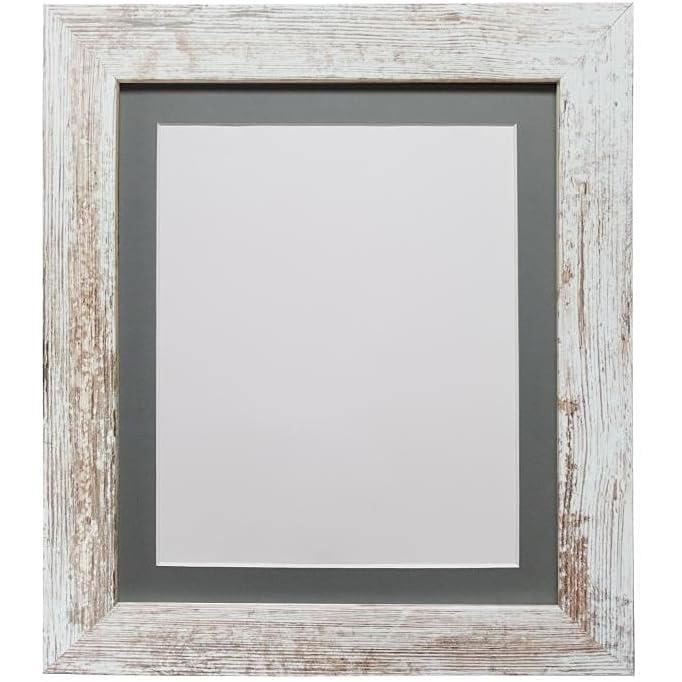 Cadre Photo Alice 40x50 Cm Rose Avec Passe-Partout – Verre Acrylique Incassable, MDF Qualité Allemande