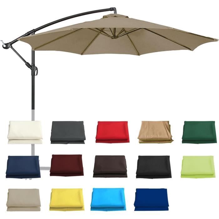 Housse De Rechange Pour 2.7M 8 Baleines Toile De Rechange Parasol