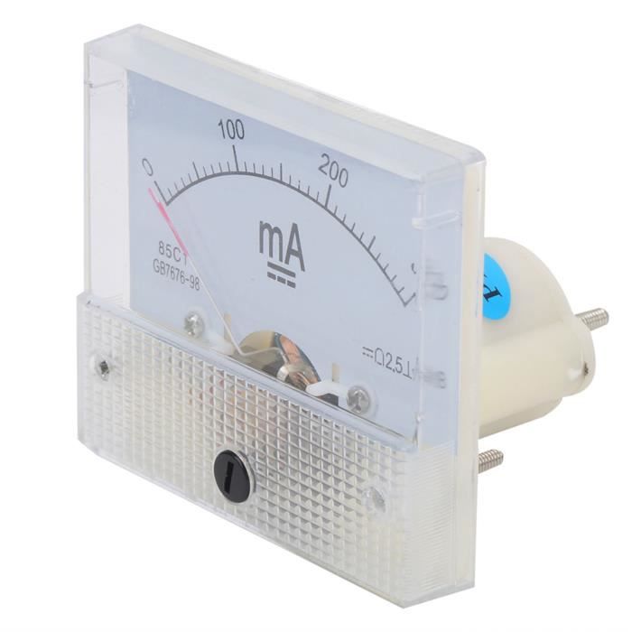 Ampèremètre Analogique DC 0-10A - Modèle 85C1, Pas Besoin De Shunt - Pour Panneau De Contrôle