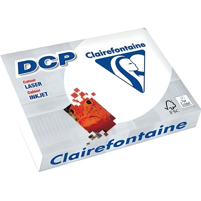 CLAIREFONTAINE RAMETTE DCP BLANC A4 90G 500 FEUILLES - Cdiscount  Informatique
