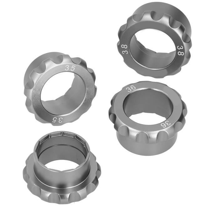 Ouvre-boîtier Arrière Pour Montre Avec Clé Et Matrices - Argent, En Alliage D’aluminium