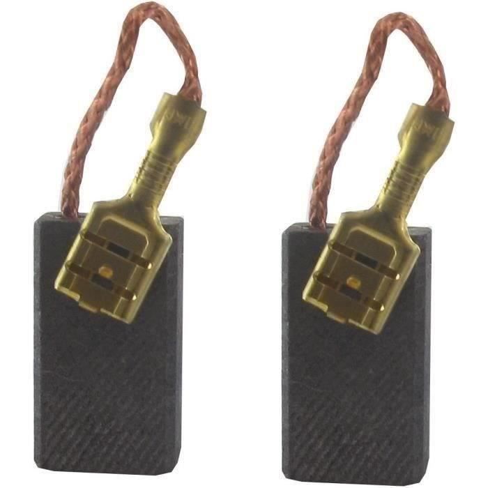 Jeu de 2 charbons HITACHI 7 x13x 22,5