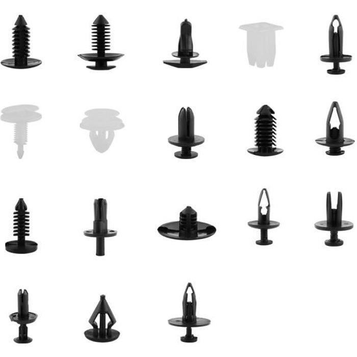 Lot De 100 Attaches-câbles à Boucle - Double Face - Pour Câblage Voiture, électronique, Jardin