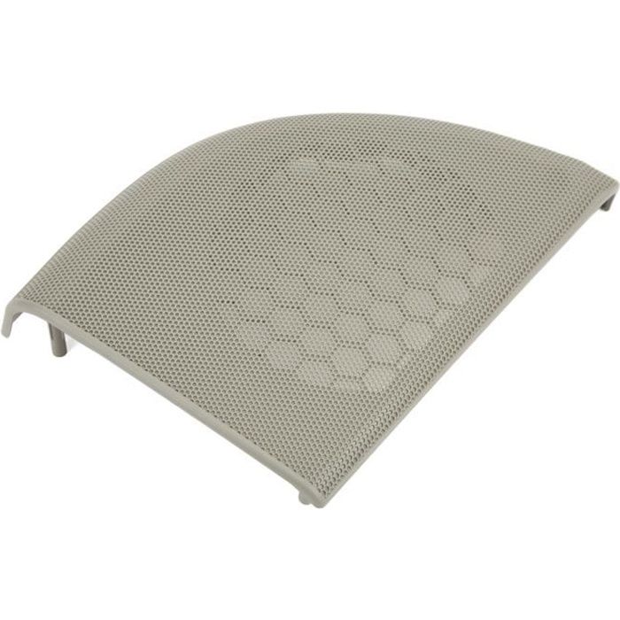 Hililand grille de haut-parleur de porte A Pillar Speaker Cover Gauche A20372703887E94 Gris ABS Remplacement pour BENZ W203 Classe