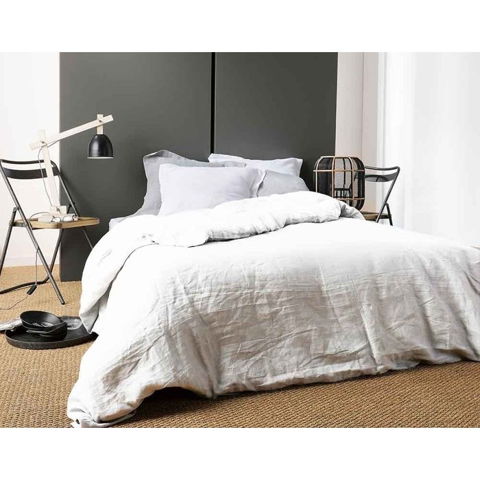 housse couette lin