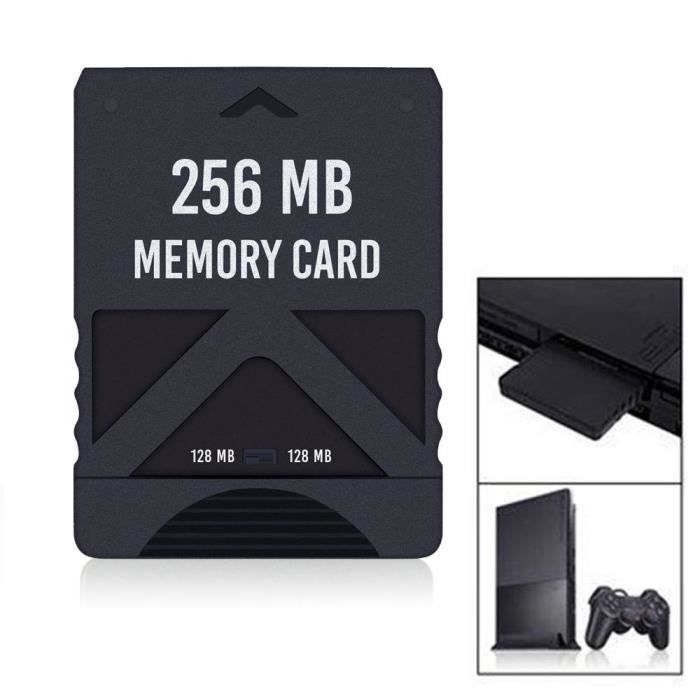 PS2 Carte mémoire 256MB pour Sony Playstation 2