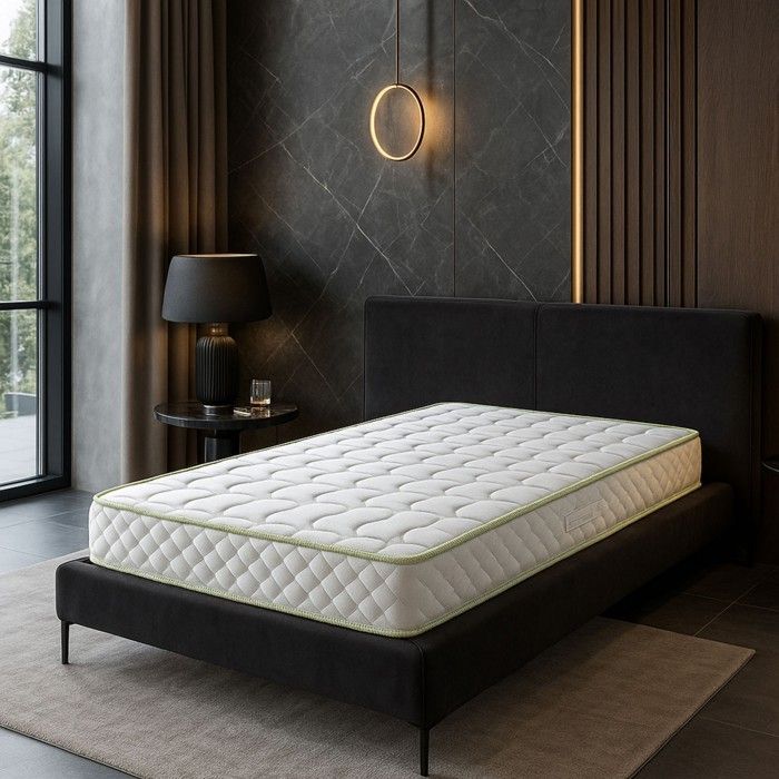 Matelas 90x200 cm epaisseur 21 cm - Souple - Aertech 35 Kg-m3 HR Dernire Gnration - Trs Respirant