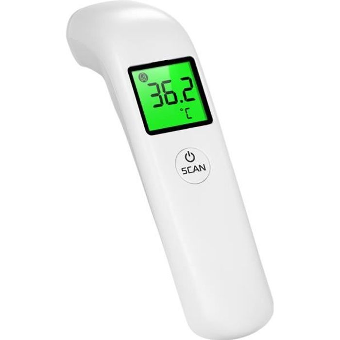 Thermomètre infrarouge frontal sans contact  pour adultes et enfants
