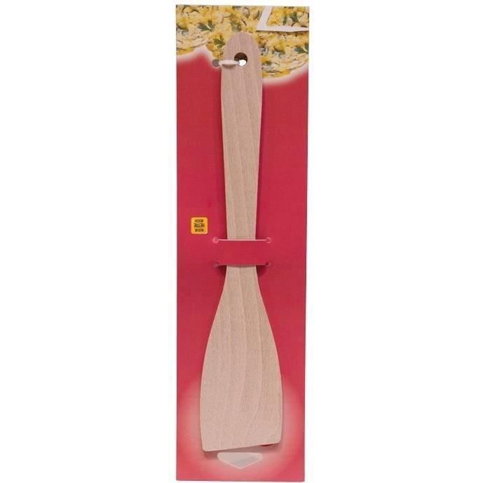 Spatule galbée en bois - 30 cm