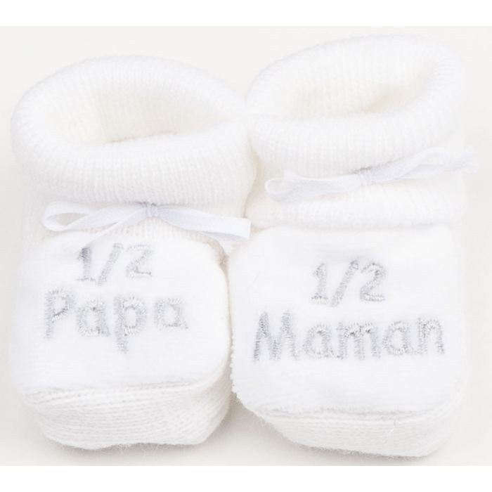 chaussons bebe papi mami