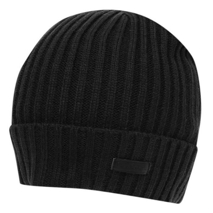 BONNET HOMME PIERRE CARDIN TRICOT Noir Cdiscount Pr t Porter