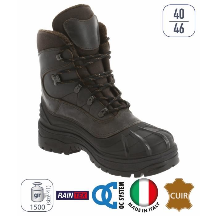 Bottes après-ski Élémenterre Buckwell - marron - 42 Bottes après-ski Élémenterre Buckwell - marron - 42