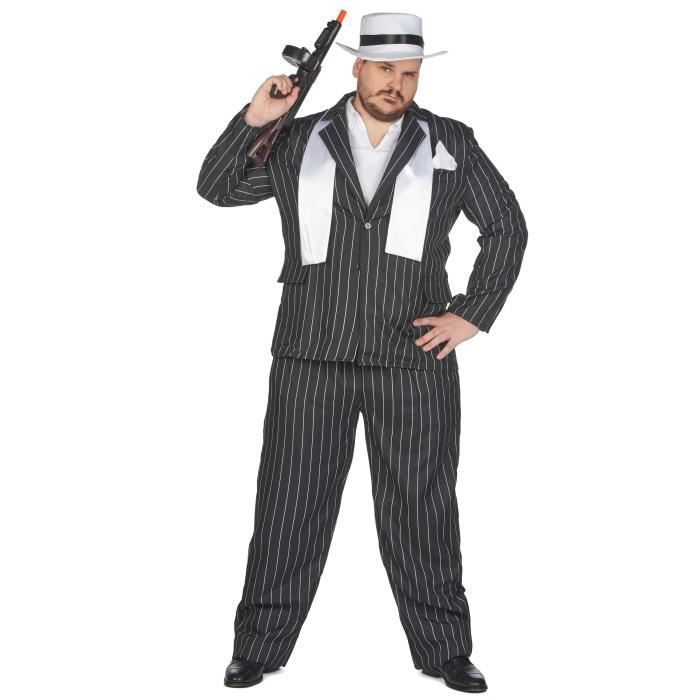 Déguisement Gangster Homme - Noir - Modèle Gangster - Polyester - Cdiscount  Jeux - Jouets
