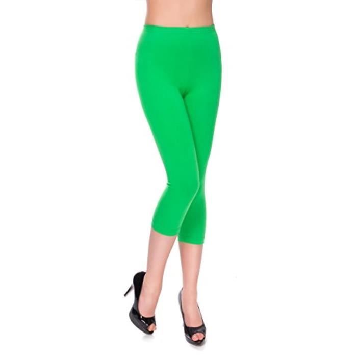 Legging Court 3/4 Femme Grande Taille - Coton Confortable, élastique, Pour Sport, Yoga, Marche