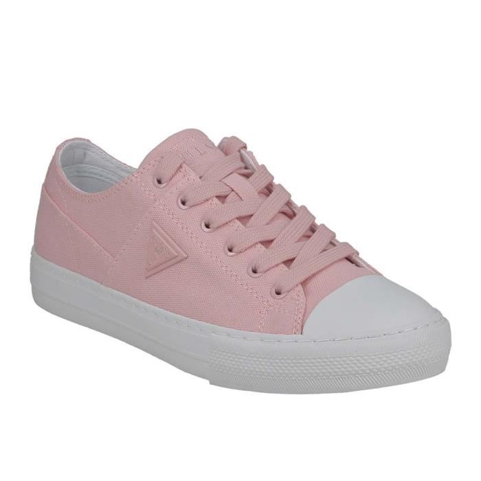 basket guess femme rose