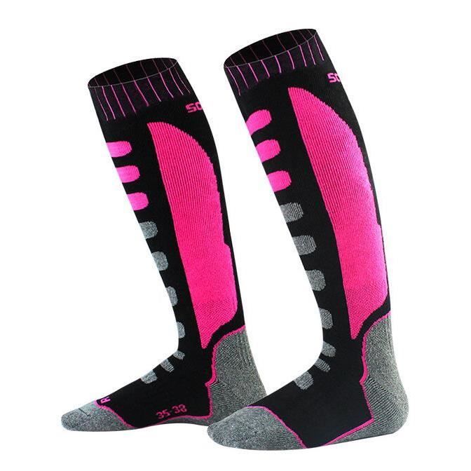 Calze Da Sci E Snowboard CFLEX – 3 Paia Unisex Imbottite E Termiche (Taglia 39-42)