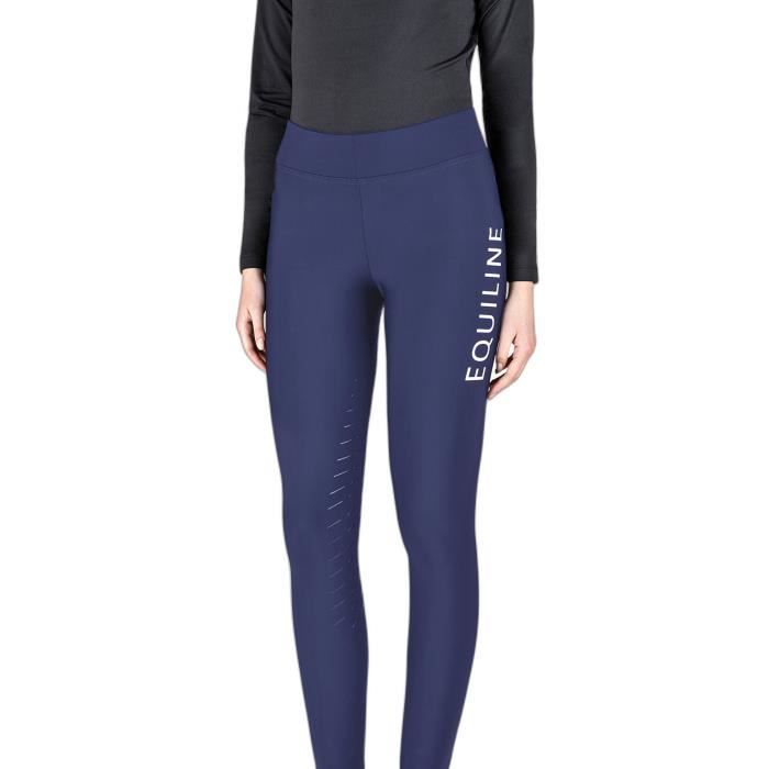 Legging d'équitation pour femme avec poche pour téléphone portable, taille haute, stretch, avec passants de ceinture, gris, M