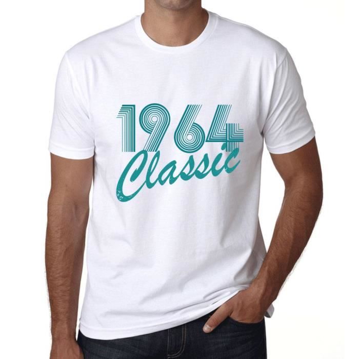 Homme Tee-Shirt Vieilli à La Perfection Millésime 1966 59 Ans T-Shirt Graphique Idée Cadeau 59e Anniversaire Vintage Année 1966 Nouveauté Blanc S