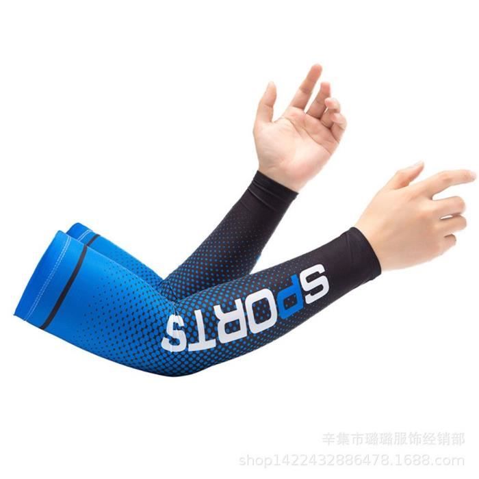 Lot De 3 Paires De Manches De Compression Pour Avant-bras - Noir - Protection Tatouage Et Sport