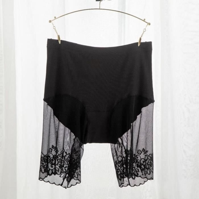 PASSION 049 short noir mat lingerie certifiée Oeko-Tex fabriquée Pologne