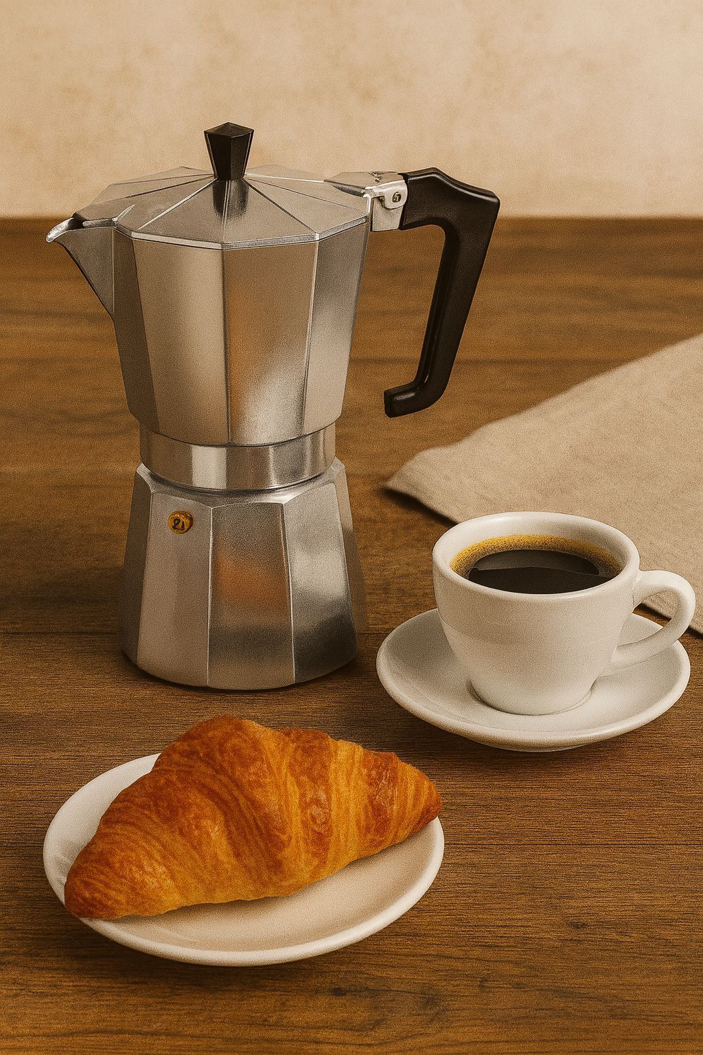 Cafetière italienne PEZZETTI ITALEXPRESS Aluminium 9 tasses Inox