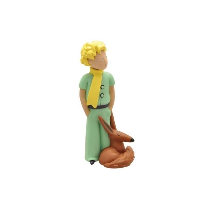 plastoy - le petit prince et le renard - figurine le petit prince 7 cm