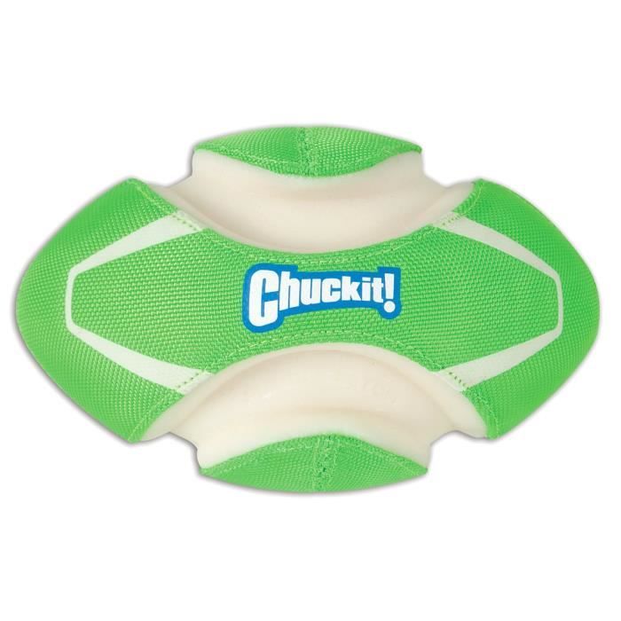 Comparer les prix de CHUCKIT! Jouet Fumble fetch Max glow 20x12cm - Pour chien