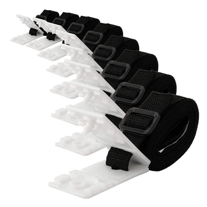 Gorgeousy Kit de Fixation de Bobine de Couverture Solaire pour Piscine Ferme et Robuste Ensemble de bobines de Couverture de Piscine Tube de Bobine Solaire de Piscine Ferme