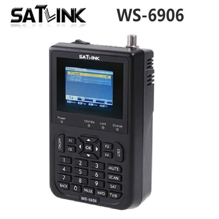 Détecteur Signal Satellite Baugger WS6906 - Compteur Numérique écran LCD 3.5 Pouces