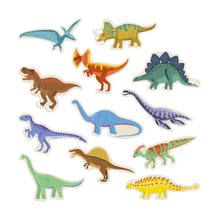 j’apprends les dinosaures - jeu créatif - ses - a partir de 3 ans